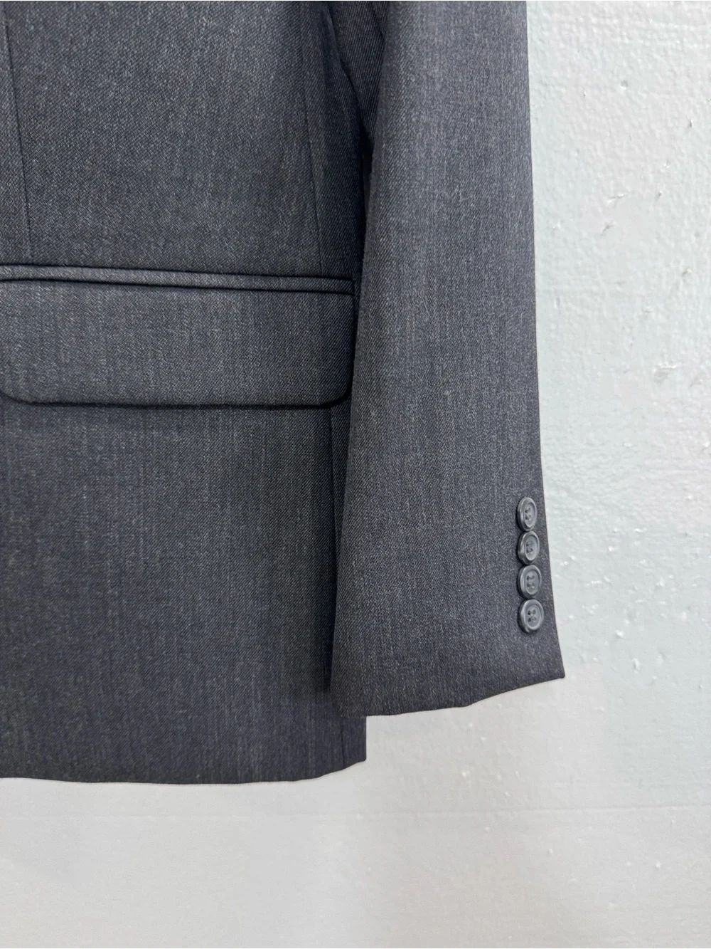 Pendleton Gray Wool Blazer Jacket Women’s 10P Petite Tailored Career Office